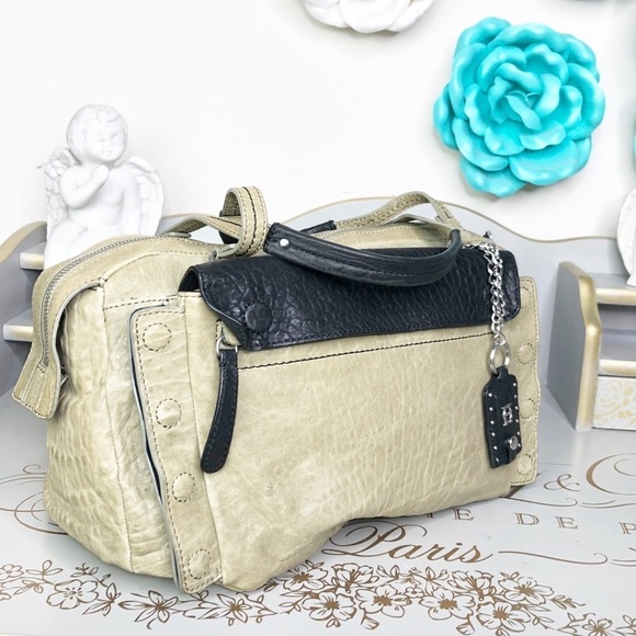 OLIVIA Harris olive green & black hobo bag - Picture 10 of 13